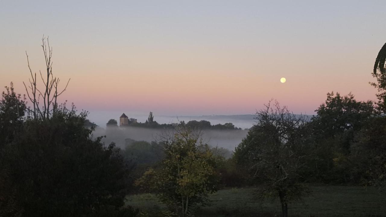 Au Soleil Couchant Saint-Julien-de-Lampon Exteriör bild
